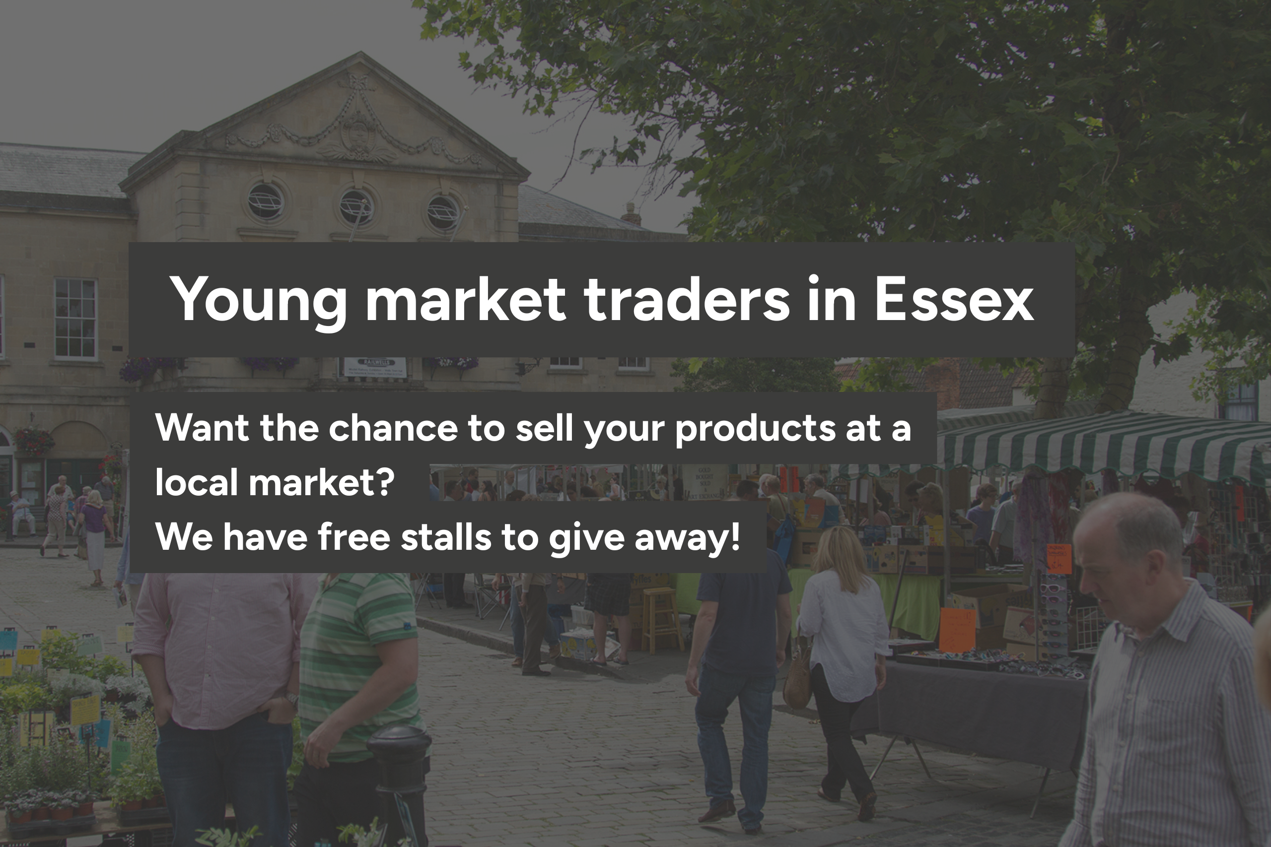 free market stalls